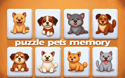 Puzzle Pets Memory